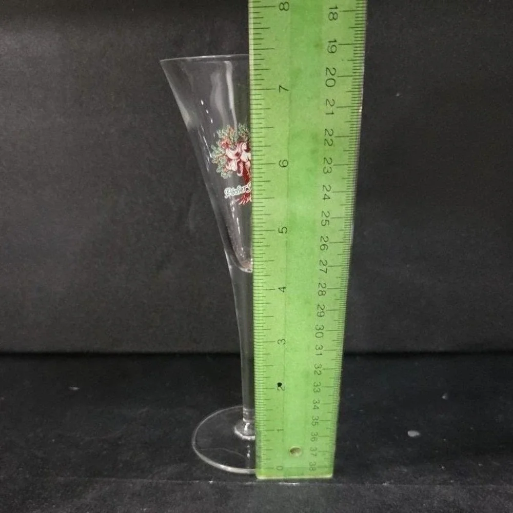 Pêcher Mignon‎ Fluted Cocktail Glass, Vintage Mid-Century Stemware, Barware